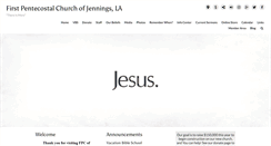 Desktop Screenshot of fpcjennings.net