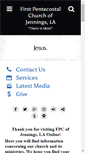 Mobile Screenshot of fpcjennings.net